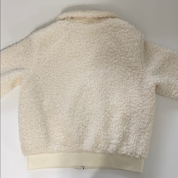 Women’s Causal Faux Fuzzy Coat - Picture 6 of 6